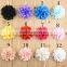 New design top quality mesh flower handmade fabric flower wholesale custom-made headwear flower