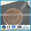 High quality woven/crimped Barbecue Wire Mesh Low carbon steel wire, stainless steel wire