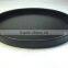round black wooden tray for hotel