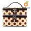 Colorful travel necessarie canvas polyester cosmetic bags wholesale