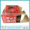 Full color printed apple fruit packaging box