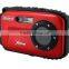 Newst 16 Megapixels Waterproof Digital Camera with Digital 8x zoom waterproof red eye correction DV216 Digital camera