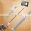 hand phone extendable selfie stick with bluetooth shutter button
