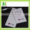 Logo printing cheap price Paper clothing custom hang tag