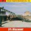 High efficiency fertilizer grain hopper belt conveyor price