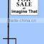 yard angle iron light sign stake
