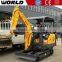 1.8ton CE Approved Urban Construction Small Digger for sale with Nachi Pump