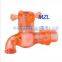 ashionable pvc faucets plastic water tap with single handle