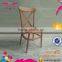 new design wooden stackable X back hotel chair