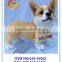 hot selling mini fiberglass dog welcome statues