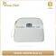wholesale white PU luxury cosmetic small makeup bag customized