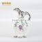 Stock Golden Ceramic Plate/bulk Ceramic Vase Grape Design