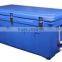 Rotomolded cooler box for blood or drug