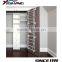 36 pairs metal over the door shoe rack