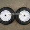 Wheelbarrow 4.0-8 Solid Heavy Duty PU Foam Rubber Wheel