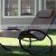 Garden Comfortable Aluminum Grey Durable Hanging Rocking Chair