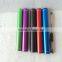 Wholesale 3600mAh Mini Aluminum Round Tube Power Bank Charger