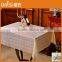 Easy wipe tablecloth lace embossed vinyl tablecloth oilcloth