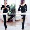 Wholesale women's Yoga clothes three piece suits yoga fitness wear yoga wear bangkok