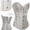 Women's Vintage Steampunk Sexy Push Up Shapewear Overbust Corset Bustier Shapewear
