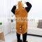 flannel cartoon adult animal jumpsuit animal pajamas jumpsuit raccoon design