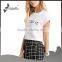 Top tee white t-shirts bulk wholesale t shirts for ladies