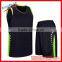 Customized free design basketball jersey black color for team/racing club