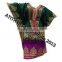 100% Viscose Printed Medium Round Neck Poncho