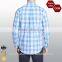 2016 Custom Design Casual Cotton Check Mens Plaid Shirt