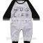 100% cotton Custom design print baby clothing onesie