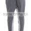 Women deep flowers grey trousers