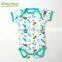 Summer Cotton Baby Clothes Lace Baby Rompers Printed With Short Sleeve