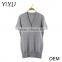 wholesale custom winter women comfortable solid color v neck Cashmere pullover