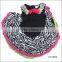 Wholesale summer fashion designs cotton blossom chiffon fabric flower girls party dresses
