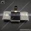New design rhinestone mesh clip for shoes glass ornament shoe clips