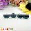 12mm Handicraft Fabric Toys Stuffed Animal Plastic Black Oval Doll Eyes