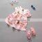 2016 kids cartoon pattern girl sumer dress
