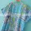 women Beach kimono outside blouse chiffon short sleeve Sunscreen tassel for tops S6310004