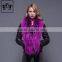 Beautiful Women Winter Duck Down Jacket with Raccoon Fur Hooded