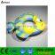 PVC inflatable cheap beautiful fish shaped swim tube for kids' summer water toys