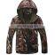 Forest Camo jacket, Waterproof Softshell Hunting Jacket, Breathable Fish Jacket