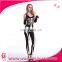 Halloween Carnival Ghost Skeleton Costume Cosplay Costume With Gloves for Women
