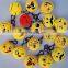 Chinese factory wholesale 6cm mini whatsapp plush emoji keychain pillow