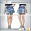 sexy latest hot baby girl fashion short micro mini skirt softtextile printed new design hot sale OEM 2016
