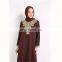 customize wholesale muslim women long sleeve Dubai dress maxi abaya islamic women vintage dress clothing robe