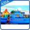 Outdoor Best Quality Summer Inflatable Water Park With Slide/ Inflatable Aqua Park For Amusement