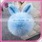 Cute Rabbit Ear Hair Ball Ornaments Fashion Fur Bag Pendant Plush Keychain