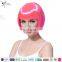 Styler Brand 10 inch short bob hair wig party women rose wig