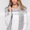 New design 2016 gray color cotton women photographer vest jacket