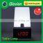 Glovion wooden led digital alarm clock led bedroom lamp voice control led lamp